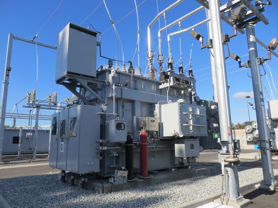 Electrical transformer and substation equipment
